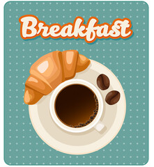 cup of coffee with cake	