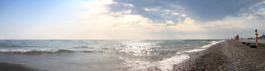 Beach on the Black Sea