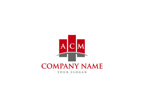 ACM Logo Letter Design For Business