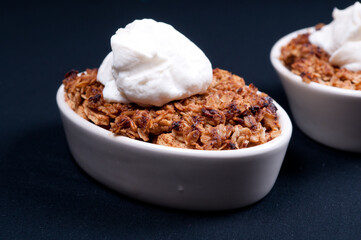 apple crumble dessert
