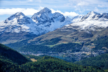 Fototapeta na wymiar Sankt Moritz