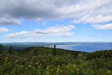 Fototapeta na wymiar The Gaspésie region of Quebec