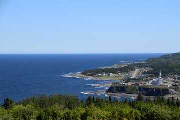 Fototapeta na wymiar The Gaspésie region of Quebec 