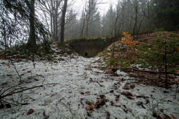 stillgelegter Bunker