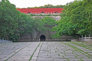 China, Nanjing the  Ming Xiao Ling Mausoleum. - 419260613