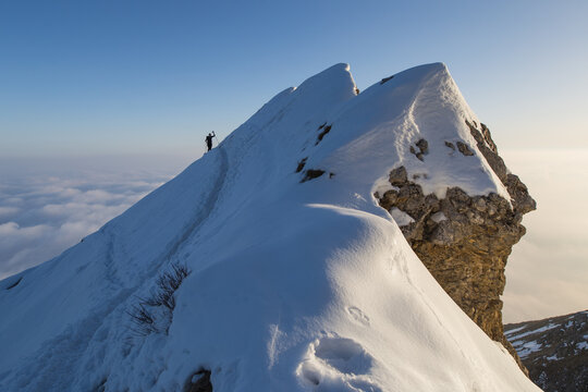 On the ridges of the Grignetta
