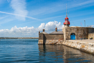 View of the Dun Laoghaire East Pier, Ireland