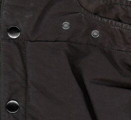 jacket with pusher buttons