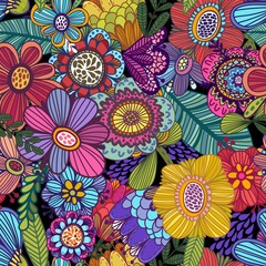 Beautiful floral seamless pattern. Bright illustration, can be used for creating card, invitation card for wedding,wallpaper and textile.