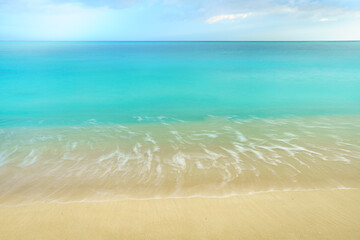 Lanikai Beach beautiful inviting vibrant warm pacific ocean.