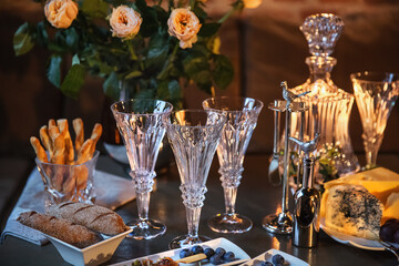elegant table decoration for event or celebration