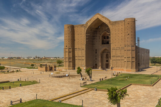 Mausoleum of Khoja Ahmed Yasawi in Turkistan, Kazakhstan