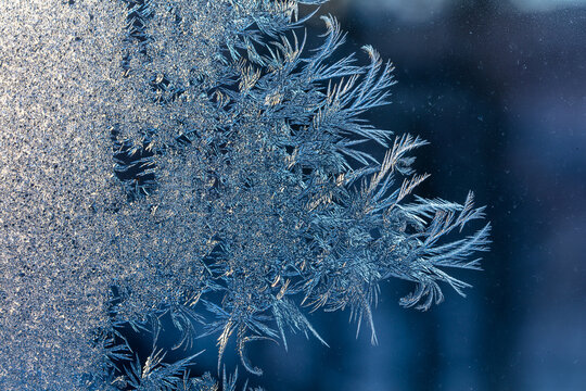 Iceflowers on the window