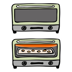 オーブントースター 中身入り/なし