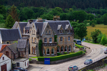 歴史的な石造りの建物　屋敷