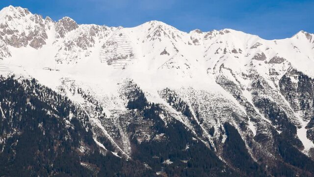 Mountanis around Innsbruck in Austria.