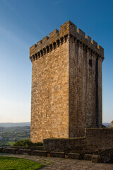 old medieval fortress located in Monforte de Lemos, Galicia
