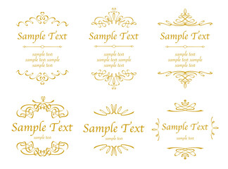 美しい曲線のフレームセット