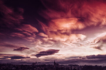 sunset in the mountains © KrystianZielinski