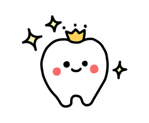 綺麗で清潔な歯