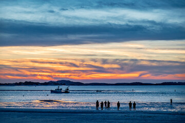 Lighthouse Beach, Annisquam, Gloucester, Massachusetts, USA.