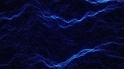 青のパーティクル