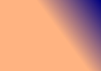 abstract orange red blurred on blue background . close up blurred sun on sky . Technology science backgrond  