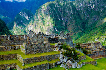 Inca Ruins of Machu Picchu - Peru
