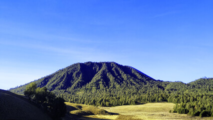 mountain landscape with sky