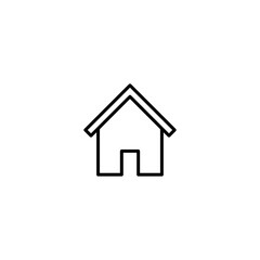 Home icon vector for web, computer and mobile app