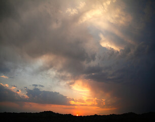 Dramatic Evening Sky