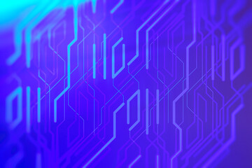 Modern abstract technological background in vibrant colors.