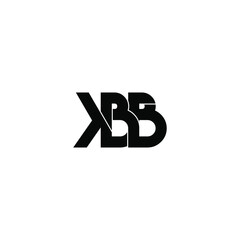 kbb letter original monogram logo design