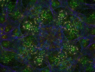 Imaginatory fractal background Image