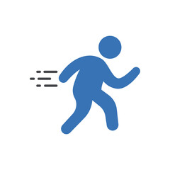 running
