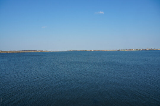 Ciurel Dam, Bucharest, Romania. Photo during the day.