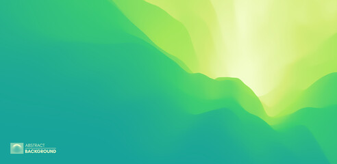 Obraz premium Abstract background with dynamic effect. Trendy gradients. 3D vector Illustration for advertising, marketing or presentation.