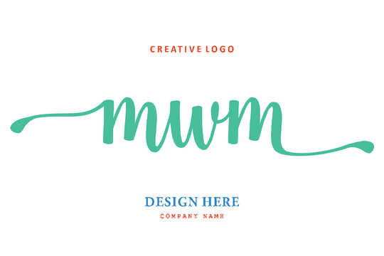 MWM lettering logo is simple, easy to understand and authoritative