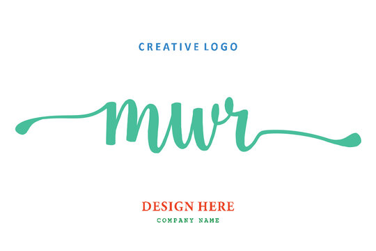 MWR lettering logo is simple, easy to understand and authoritative