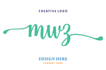 MWZ lettering logo is simple, easy to understand and authoritative