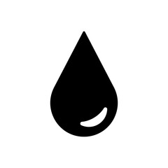 water drop icon vector