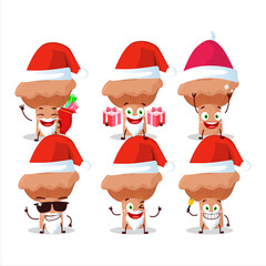 Santa Claus emoticons with niscalo cartoon character