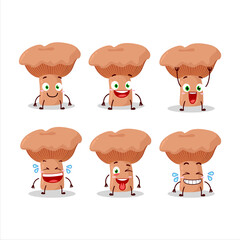 Cartoon character of niscalo with smile expression