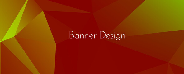 Abstract elegant geometric decorative design banner background