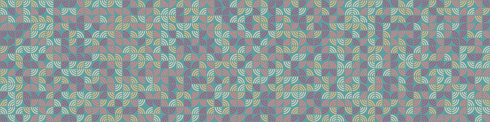 Abstract Geometric Pattern generative computational art illustration