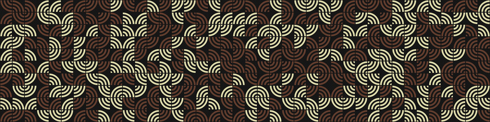Abstract Geometric Pattern generative computational art illustration