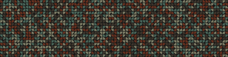 Abstract Geometric Pattern generative computational art illustration