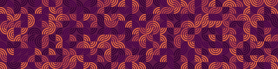 Abstract Geometric Pattern generative computational art illustration