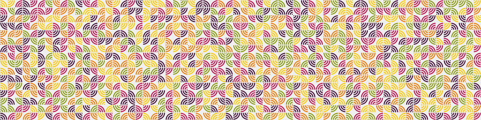 Abstract Geometric Pattern generative computational art illustration