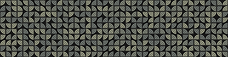 Abstract Geometric Pattern generative computational art illustration